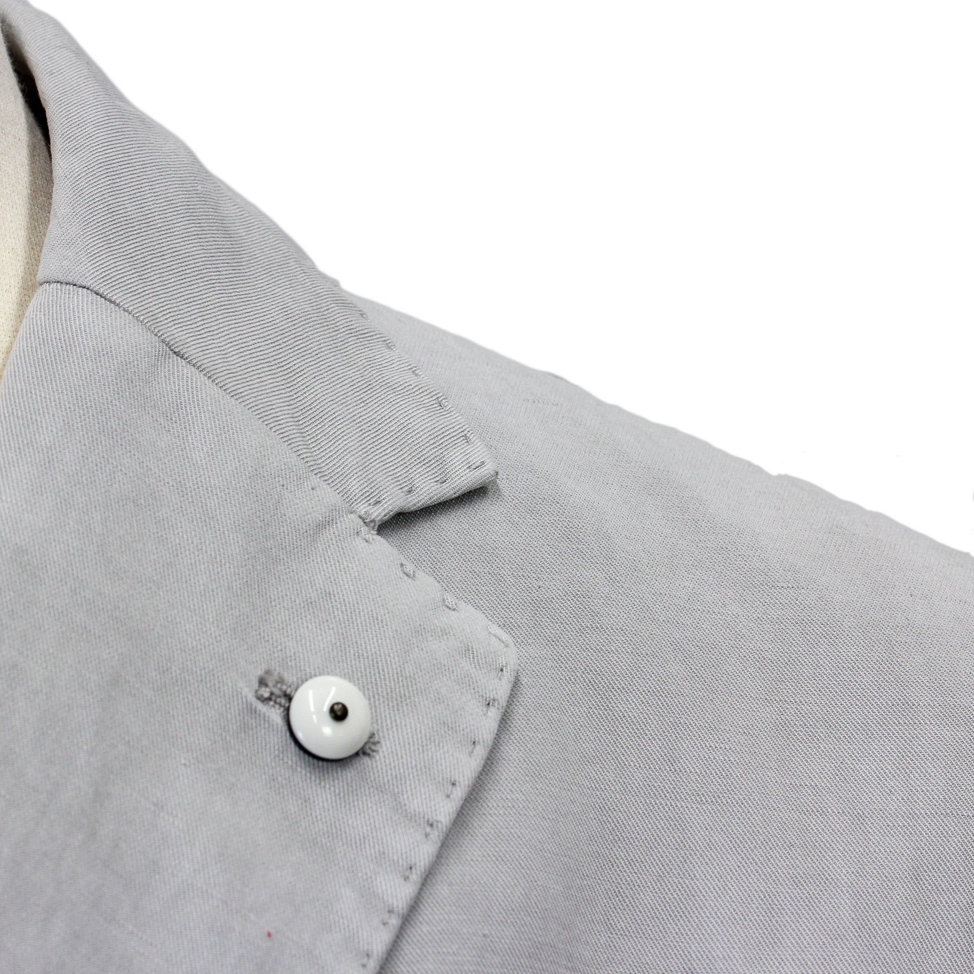 Gray Cotton Sport Coat - L.B.M 1911 - Boutique Jacques Last Call
