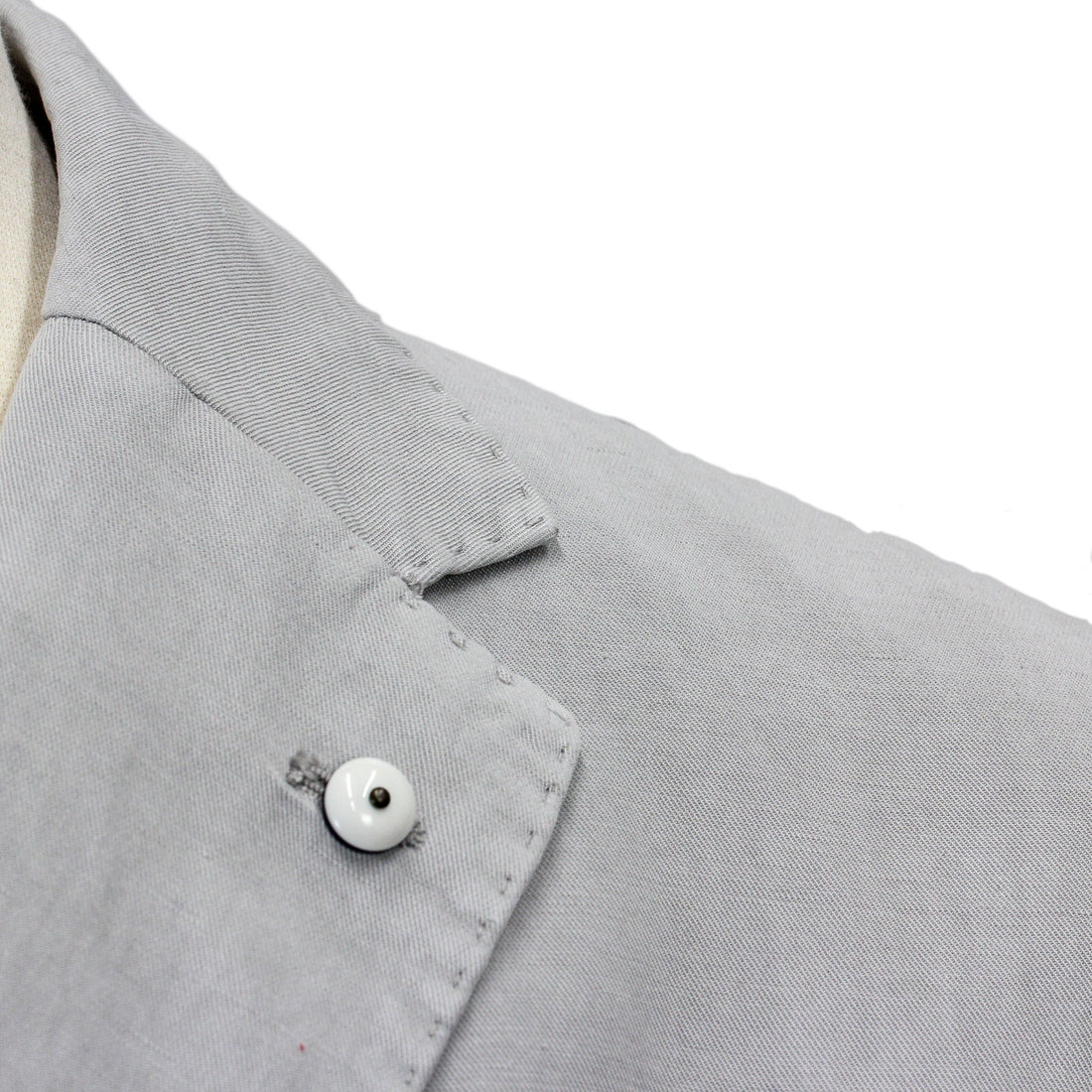 Gray Cotton Sport Coat - L.B.M 1911 - Boutique Jacques Last Call