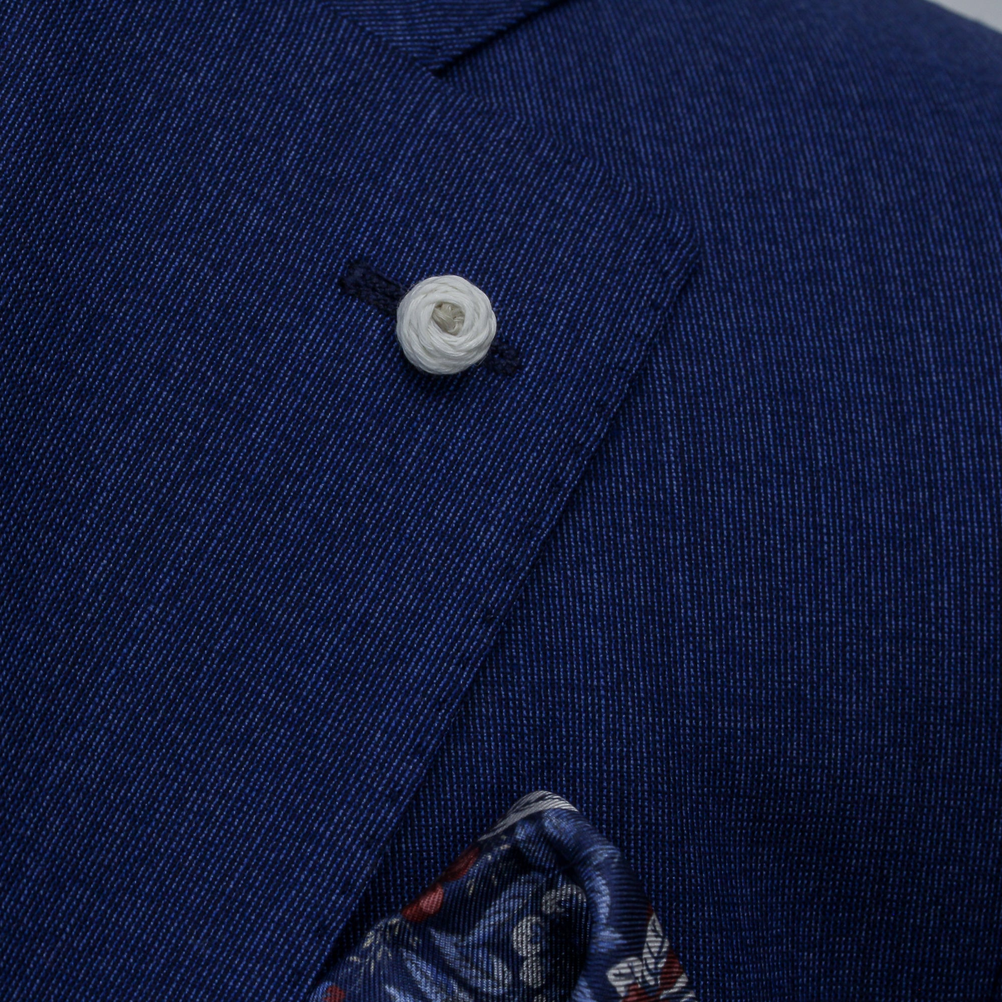 Blue Neat Loro Piana Mooving Luigi Bianchi Mantova Suit - Boutique Jacques International