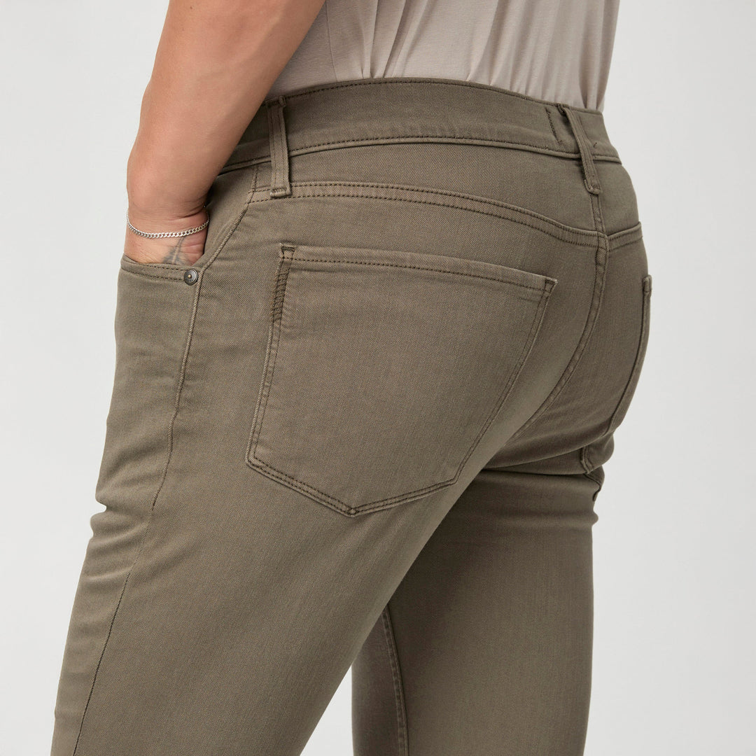 Lennox - Vintage Weathered Mushroom - Slim Fit Five Pocket Jean - PAIGE