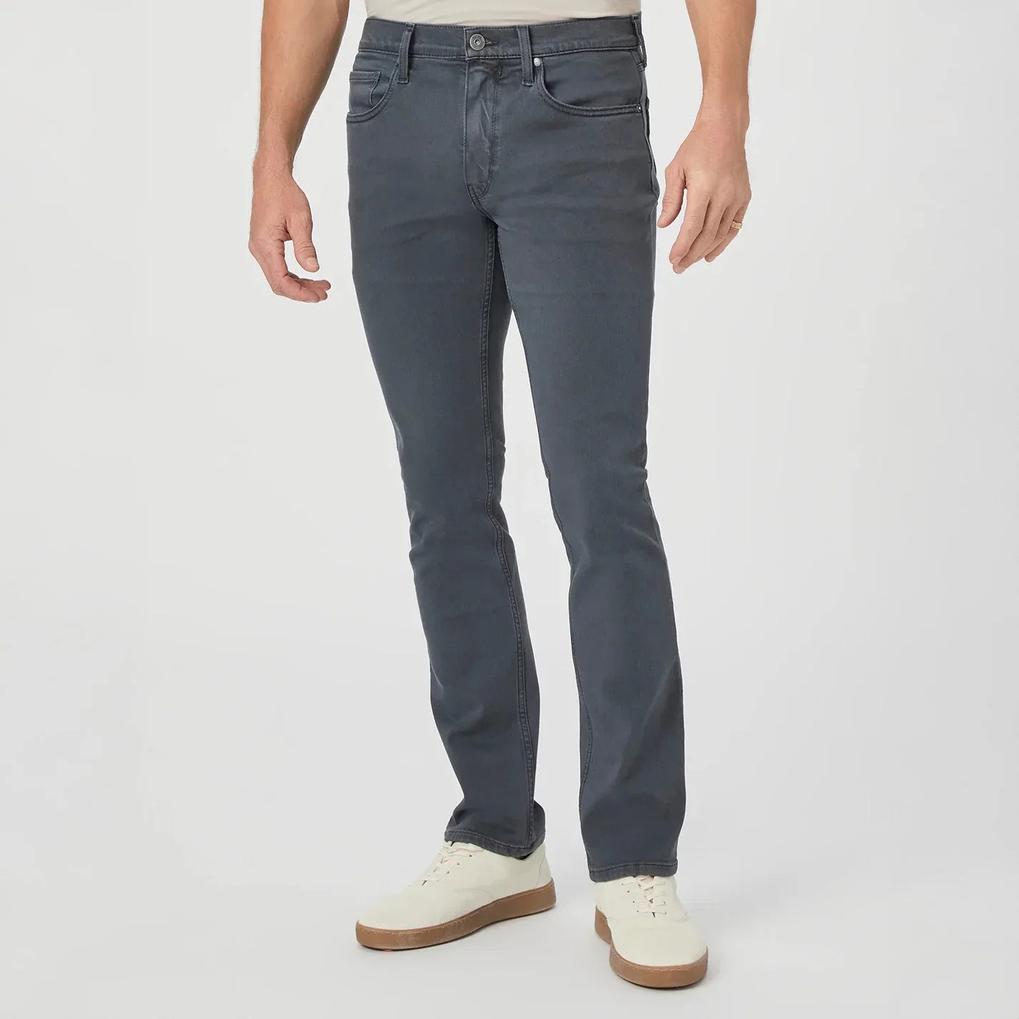 Lennox - Vintage Onyx Blue - Slim Fit Five Pocket Jean - PAIGE