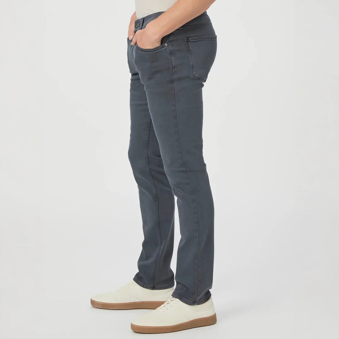 Lennox - Vintage Onyx Blue - Slim Fit Five Pocket Jean - PAIGE