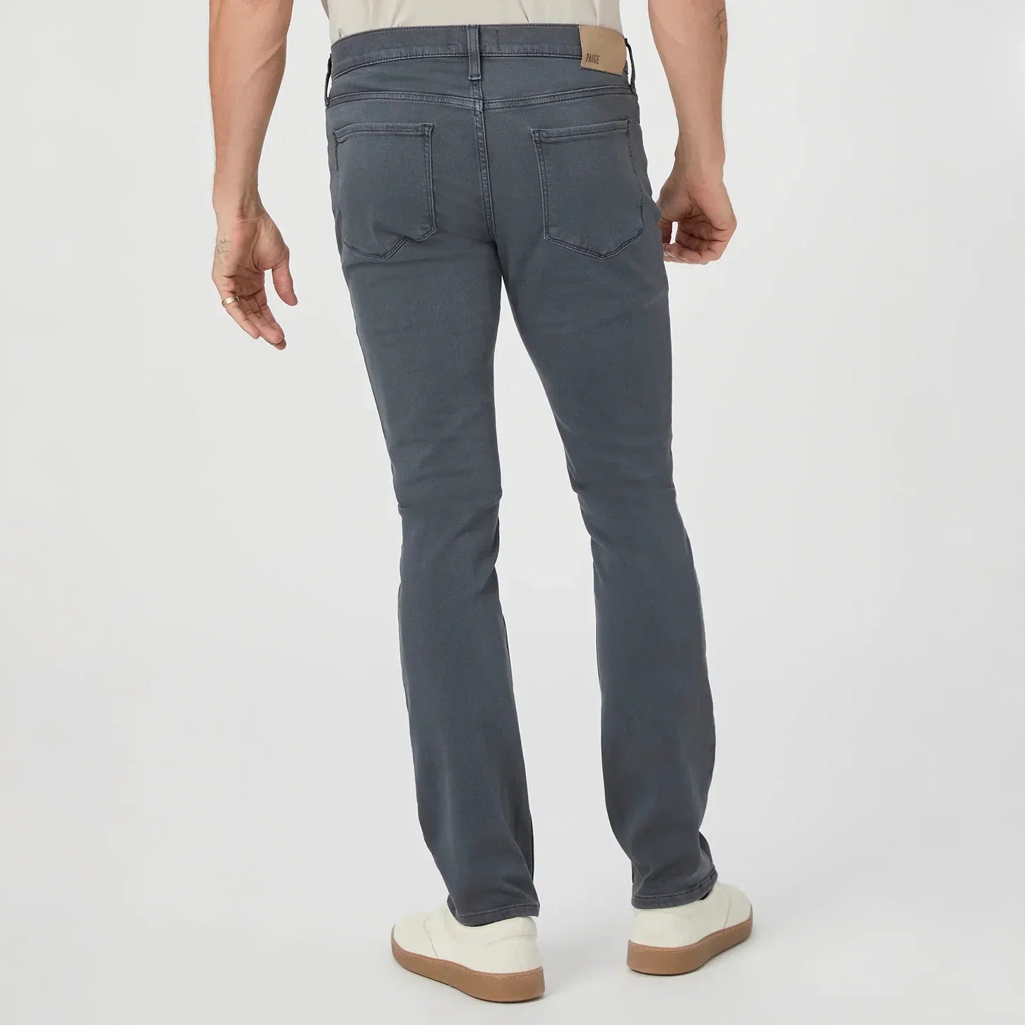 Lennox - Vintage Onyx Blue - Slim Fit Five Pocket Jean - PAIGE