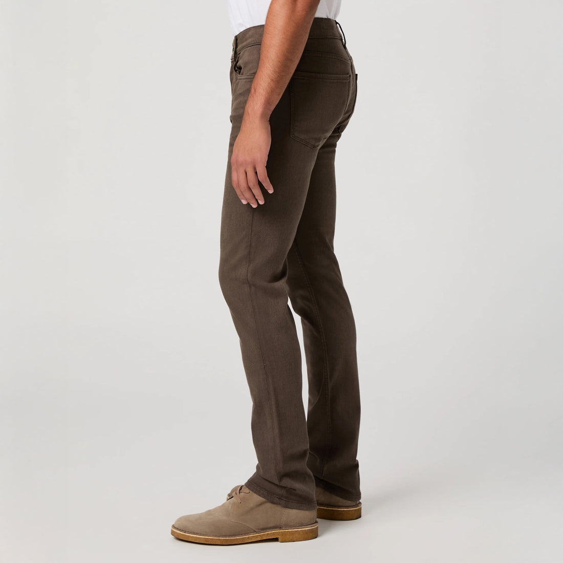 Lennox - Vintage Deep Oak - Slim Fit Five Pocket Pant - PAIGE
