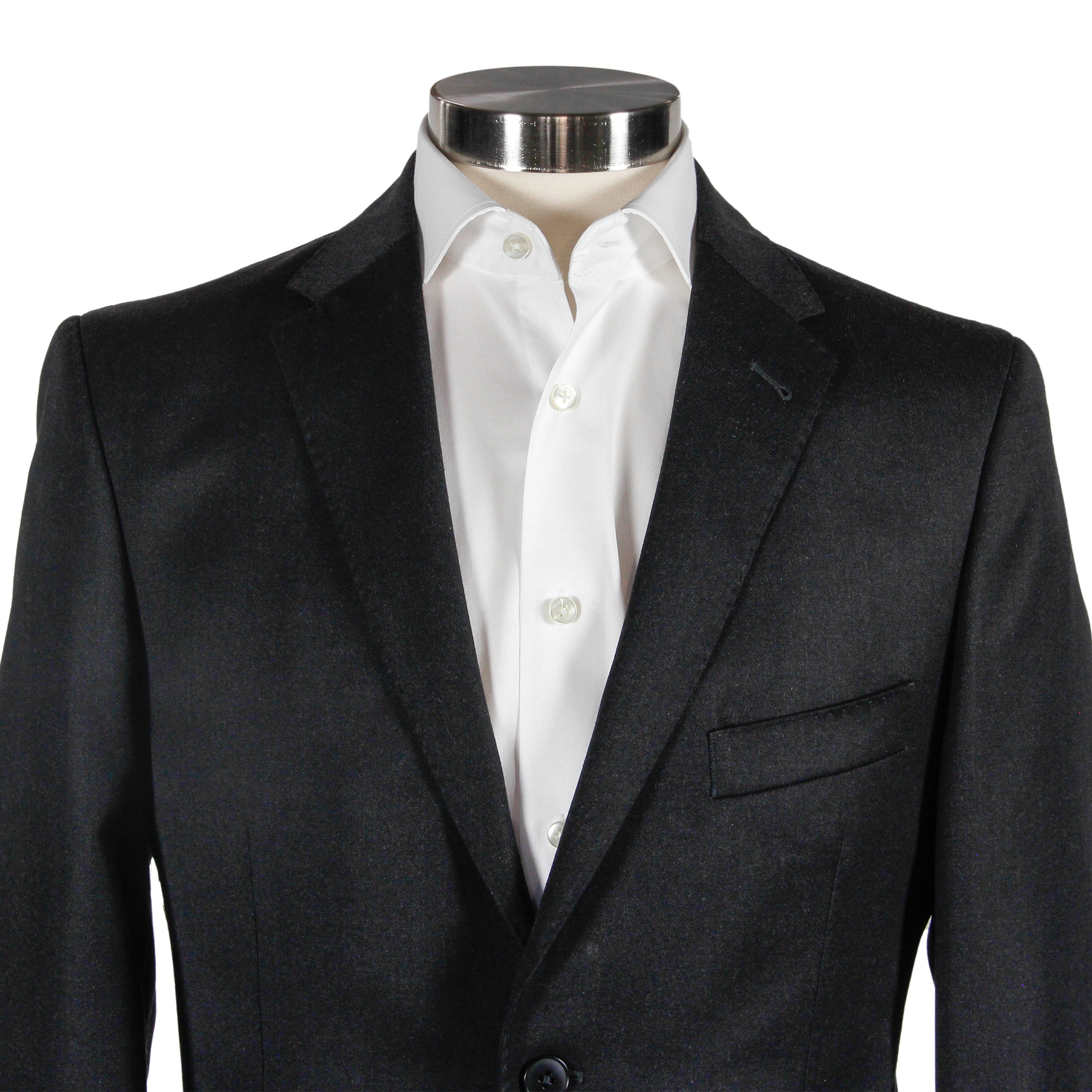 Black Contemporary Fit Sport Coat - Boutique Jacques Last Call