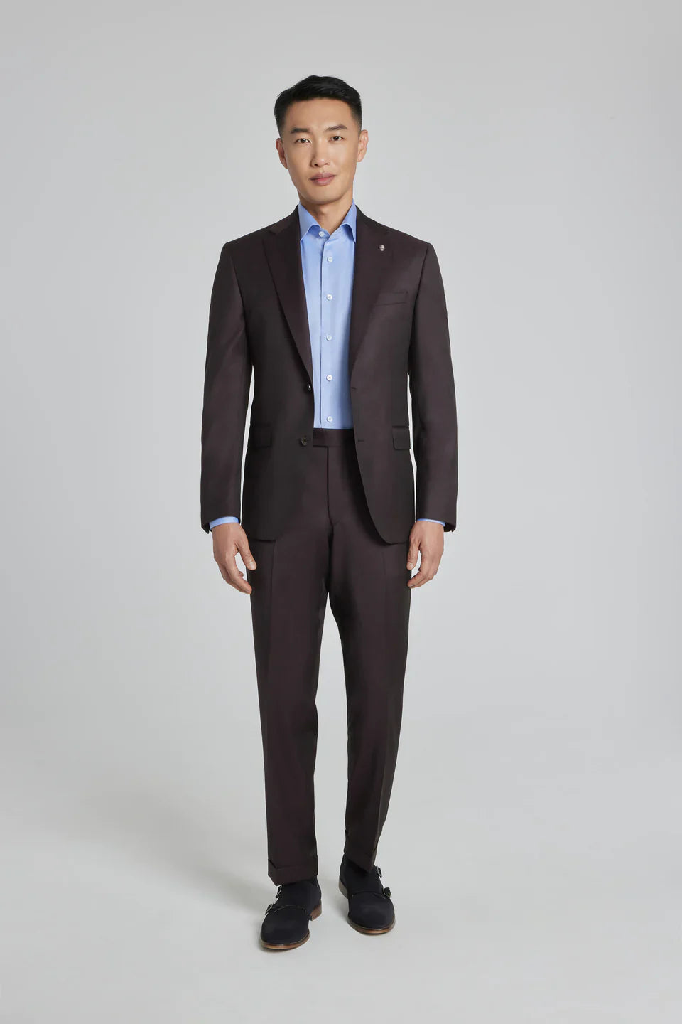Bordeaux Urban Sartorial Slim Fit Wool Suit - Jack Victor - Boutique Jacques Last Call