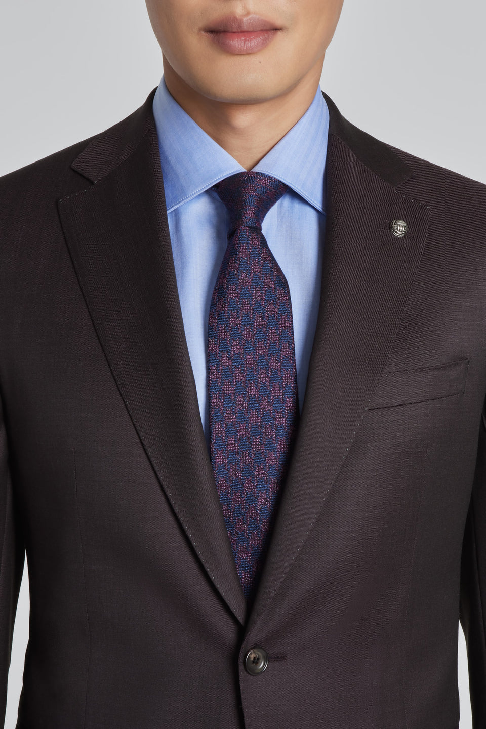 Bordeaux Urban Sartorial Slim Fit Wool Suit - Jack Victor - Boutique Jacques Last Call