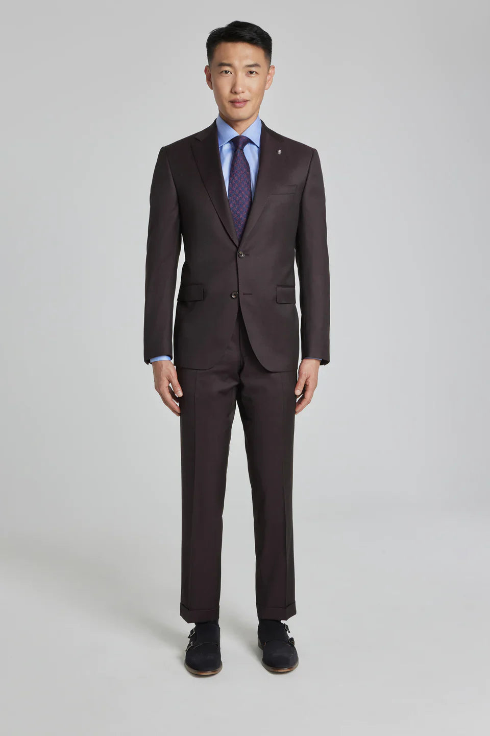 Bordeaux Urban Sartorial Slim Fit Wool Suit - Jack Victor - Boutique Jacques Last Call