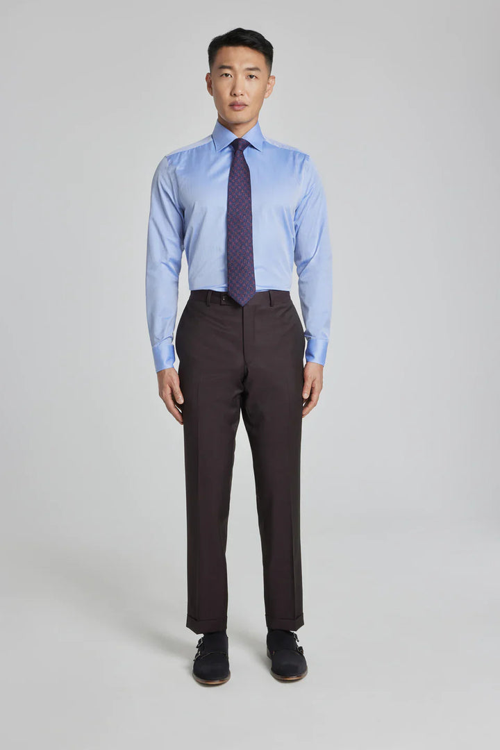 Bordeaux Urban Sartorial Slim Fit Wool Suit - Jack Victor - Boutique Jacques Last Call