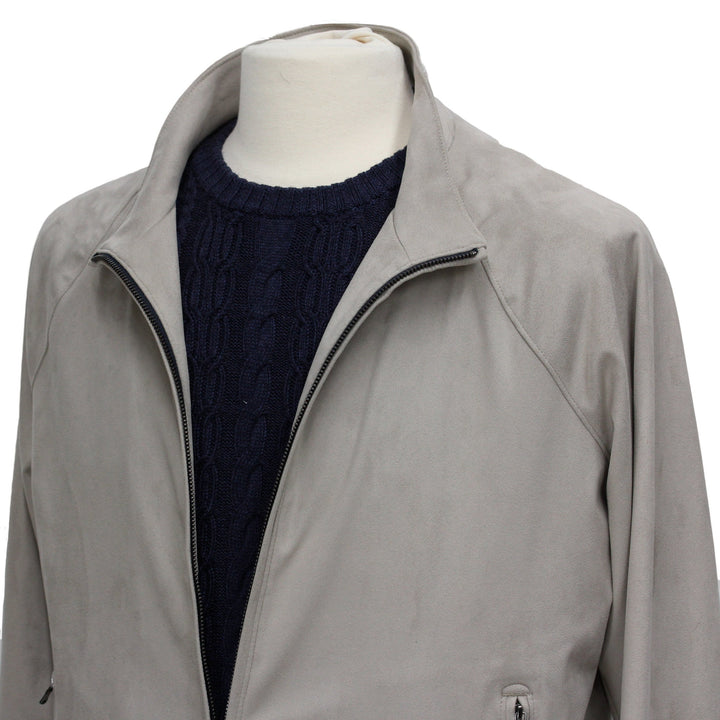 Leather Suede Bomber Jacket - Jack Victor - Boutique Jacques Last Call