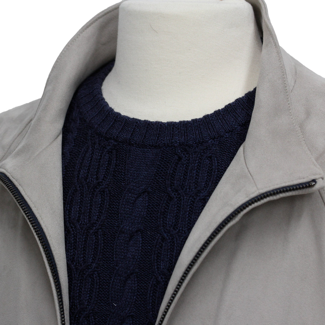 Leather Suede Bomber Jacket - Jack Victor - Boutique Jacques Last Call