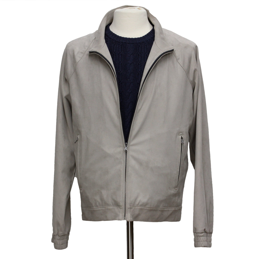 Leather Suede Bomber Jacket - Jack Victor - Boutique Jacques Last Call