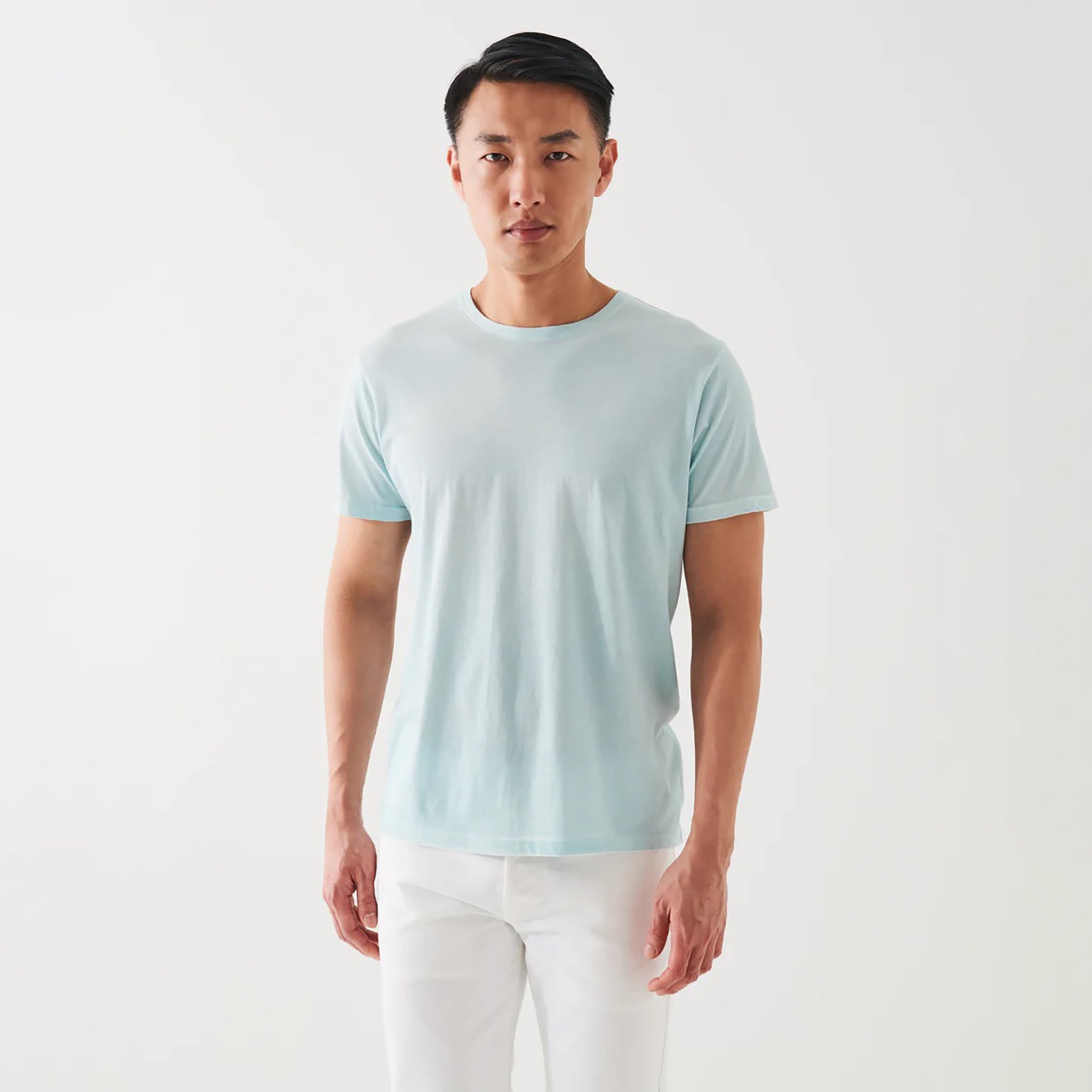 Celery Pima Spray Wash T-Shirt - Patrick Assaraf - Boutique Jacques International
