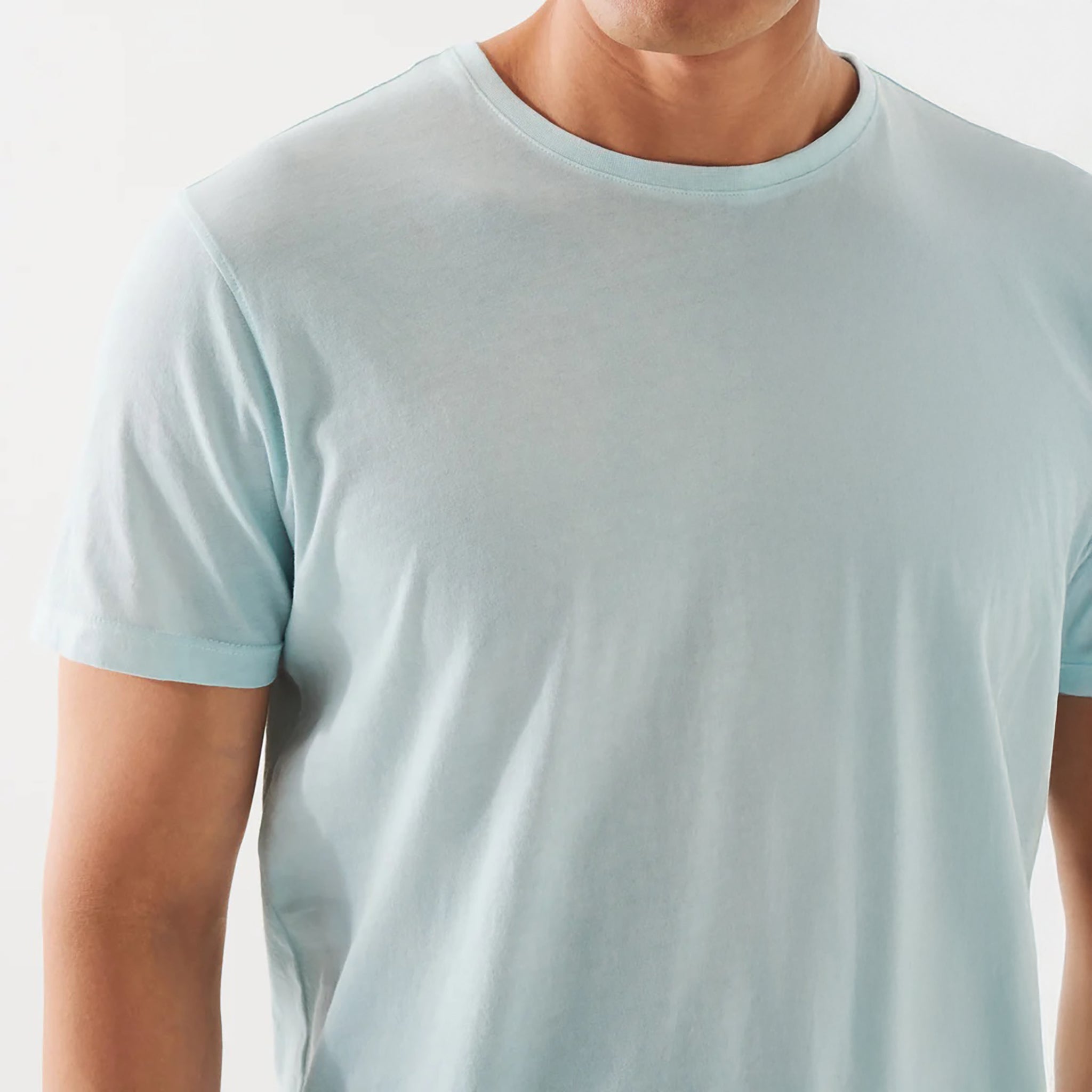 Celery Pima Spray Wash T-Shirt - Patrick Assaraf - Boutique Jacques International