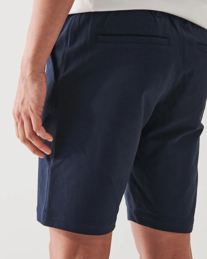 Midnight Blue French Terry Shorts - Patrick Assaraf
