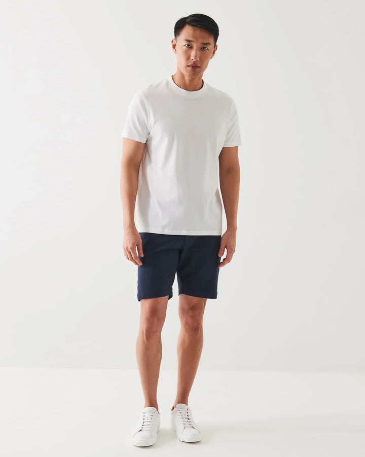 Midnight Blue French Terry Shorts - Patrick Assaraf