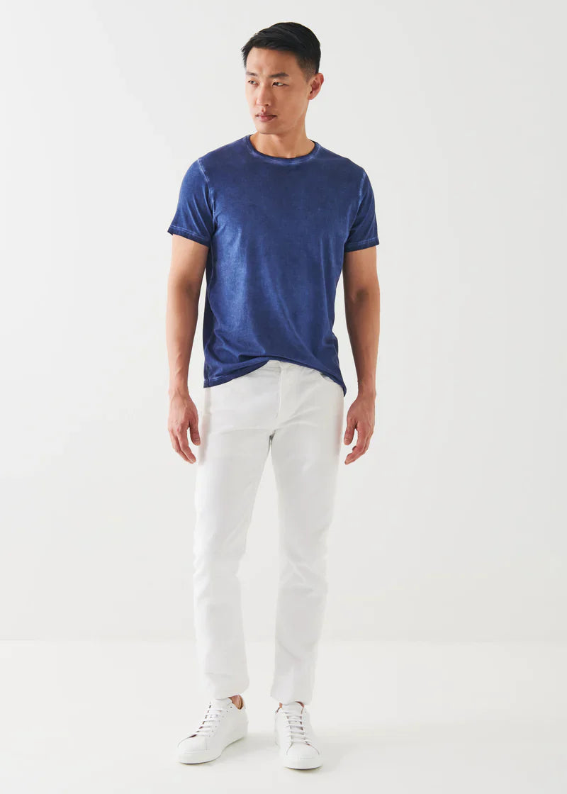 Moonlight Blue Sublime Wash T-Shirt - Patrick Assaraf - Boutique Jacques Last Call