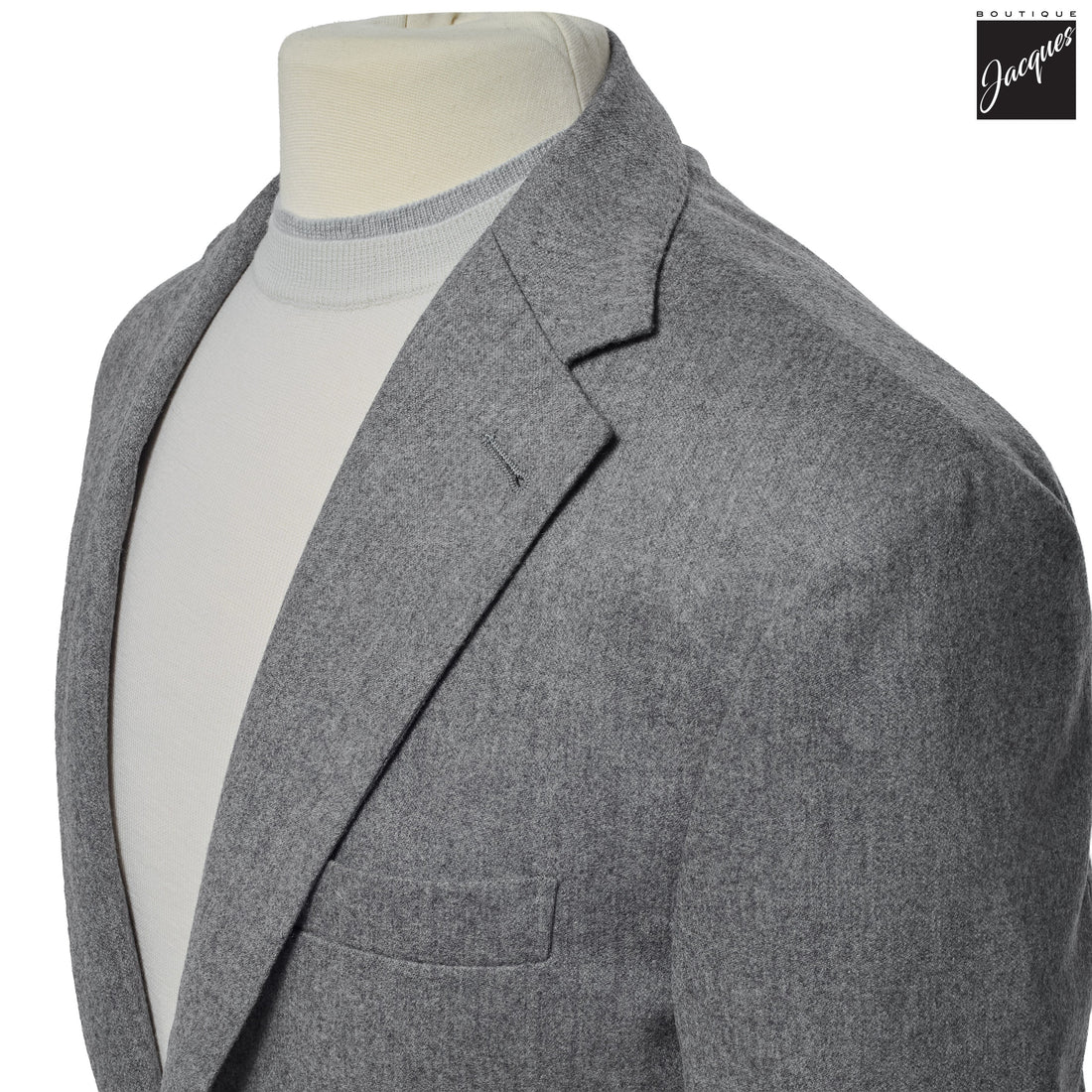 Gray Wool-Cashmere Stretch Contemporary Sport Jacket - ELEVENTY