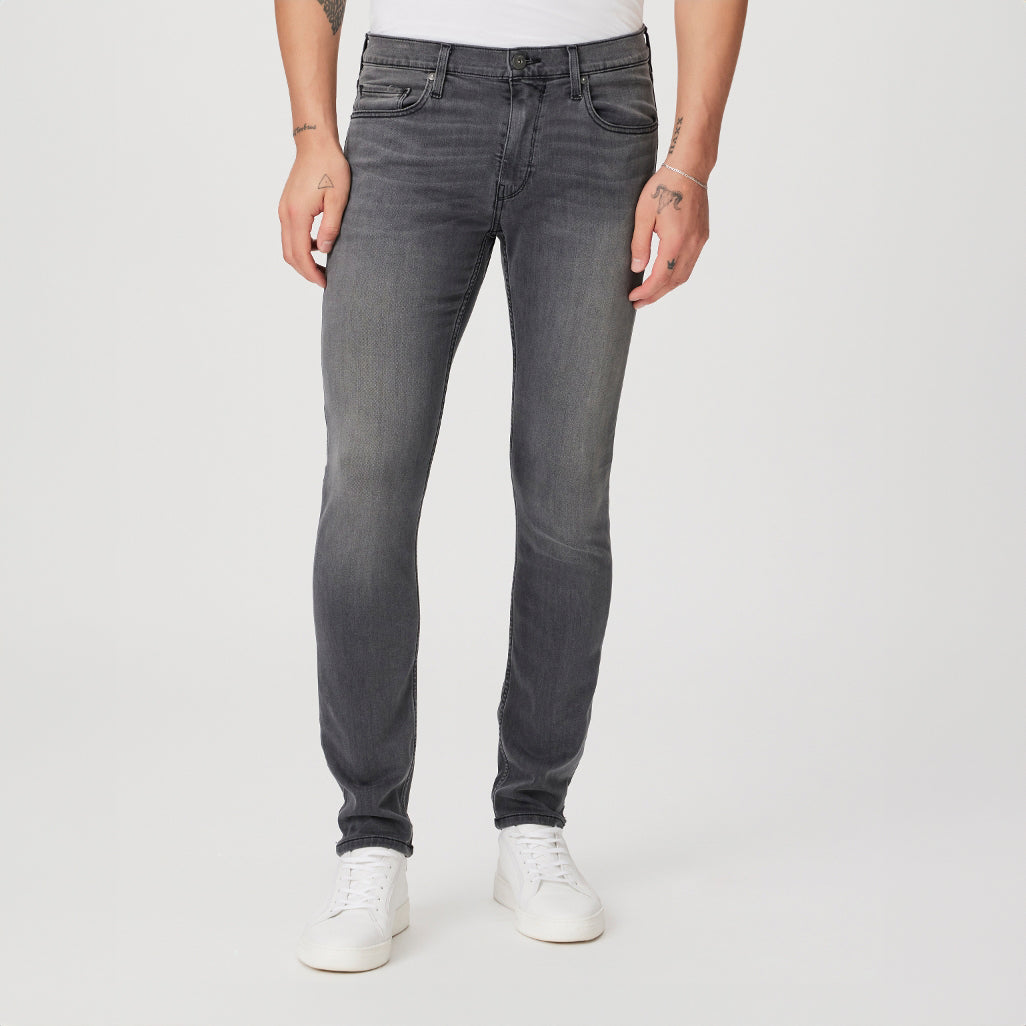 Mid Gray Jimson Transcend Lennox Slim Fit Jeans - PAIGE - Boutique Jacques Last Call