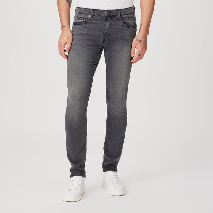 Mid Gray Jimson Transcend Lennox Slim Fit Jeans - PAIGE - Boutique Jacques Last Call