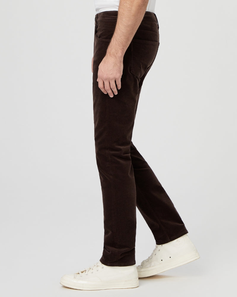 Deep Woods Brown Corduroy – Lennox Slim Fit Jeans - PAIGE - Boutique Jacques Last Call