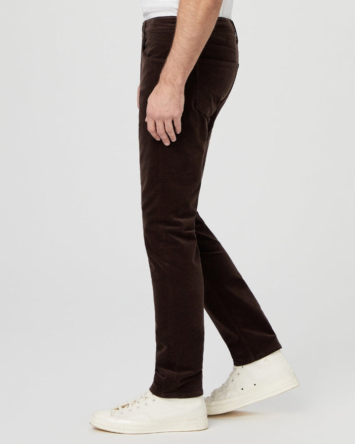 Deep Woods Brown Corduroy – Lennox Slim Fit Jeans - PAIGE - Boutique Jacques Last Call