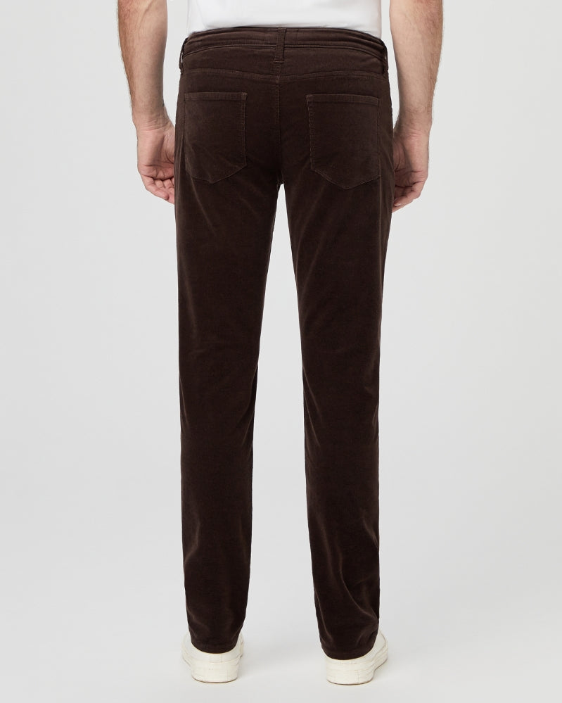 Deep Woods Brown Corduroy – Lennox Slim Fit Jeans - PAIGE - Boutique Jacques Last Call