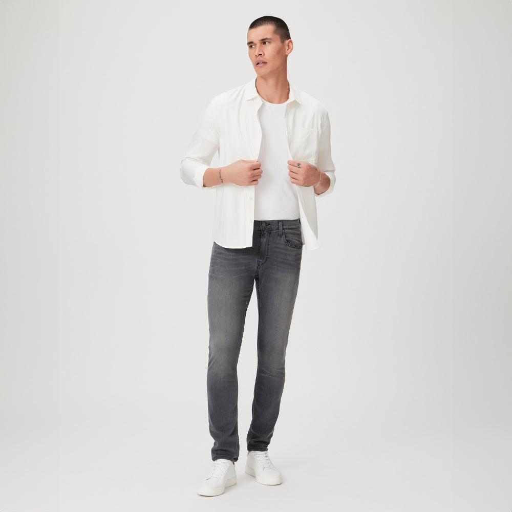 Mid Gray Jimson Transcend Lennox Slim Fit Jeans - PAIGE - Boutique Jacques Last Call