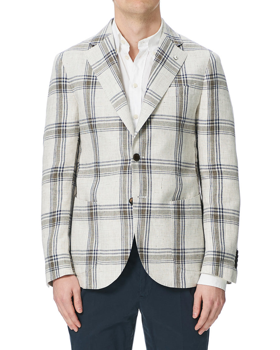Linen Unconstructed Contemporary Fit Sport Coat - Boutique Jacques Last Call