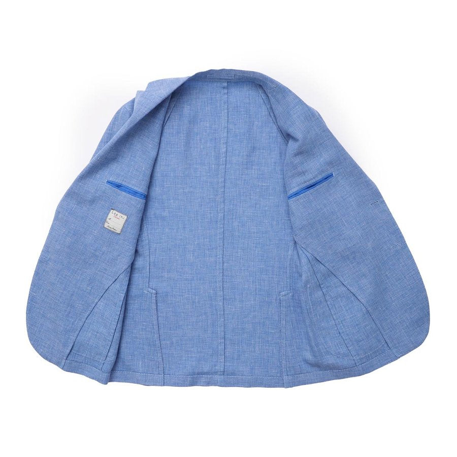 Blue Mélange Wool Blend Sport Coat Contemporary Fit - L.B.M 1911 - Boutique Jacques Last Call