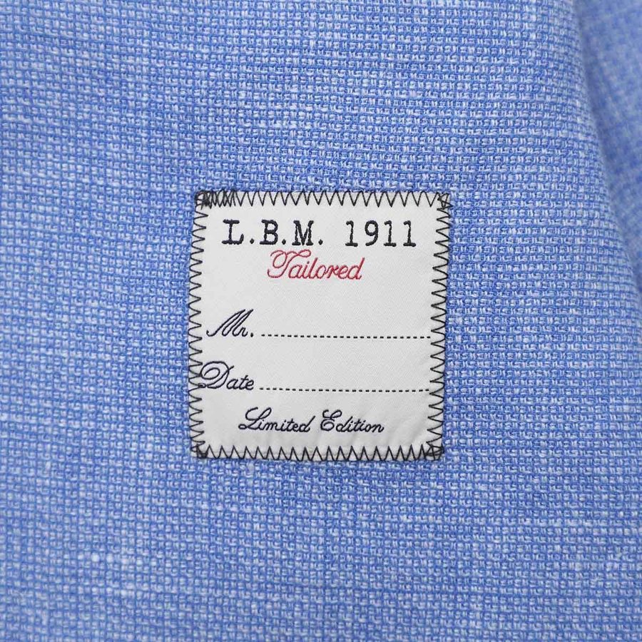 Blue Mélange Wool Blend Sport Coat Contemporary Fit - L.B.M 1911 - Boutique Jacques Last Call