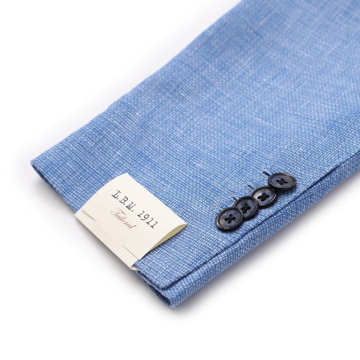 Blue Mélange Wool Blend Sport Coat Contemporary Fit - L.B.M 1911 - Boutique Jacques Last Call