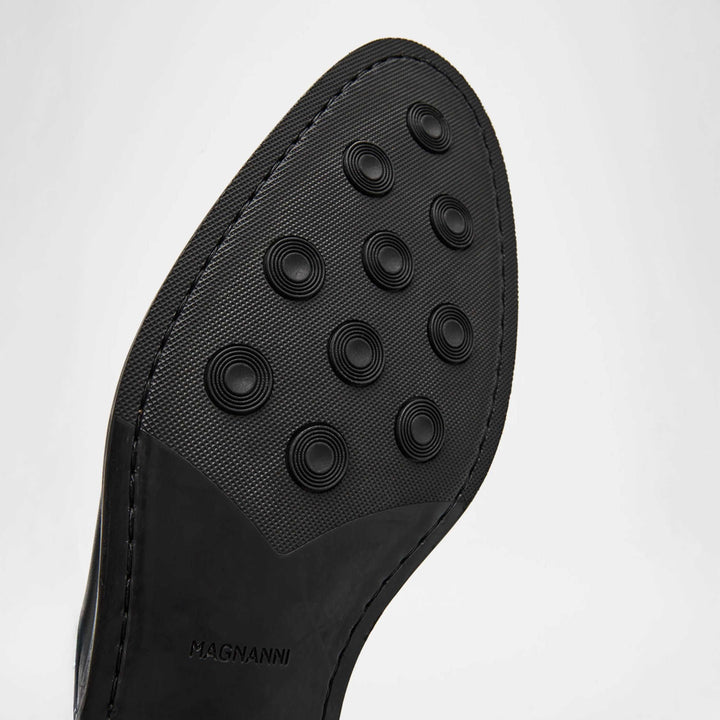 Black Java Chelsea Leather Boots - Magnanni