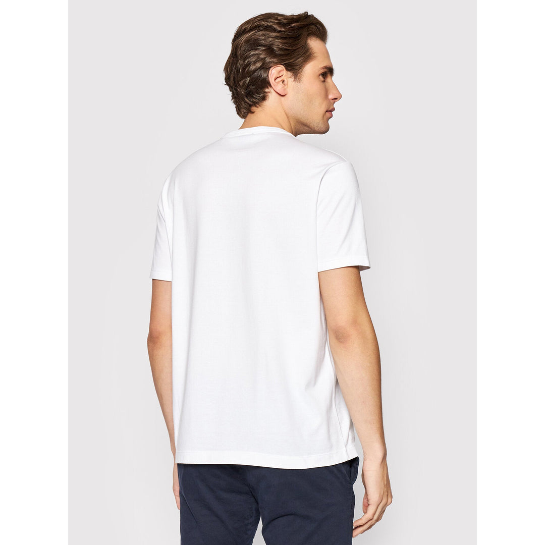 White Paul & Shark Pima Cotton Crew Neck T-Shirt - Boutique Jacques Last Call