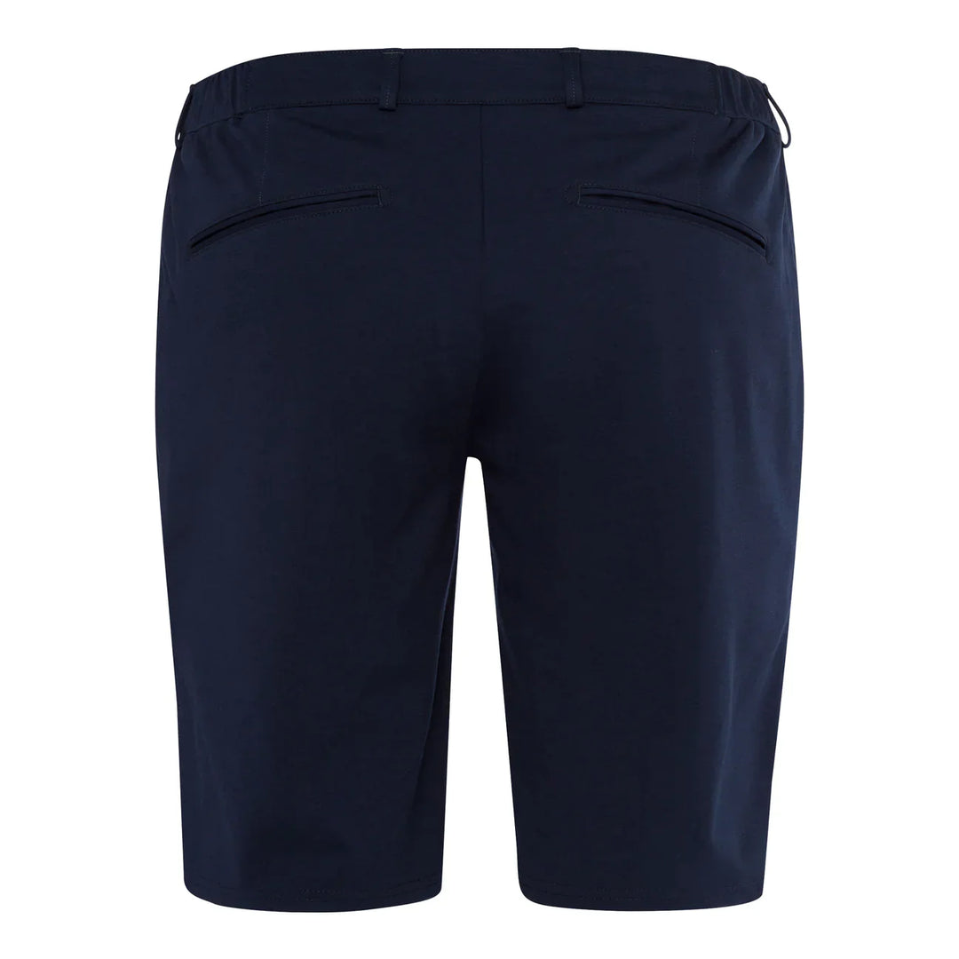 Blue Silvio Slim Fit Jersey Stretch Shorts - Brax - Boutique Jacques Last Call