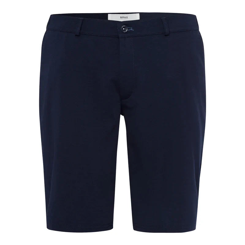 Blue Silvio Slim Fit Jersey Stretch Shorts - Brax - Boutique Jacques Last Call
