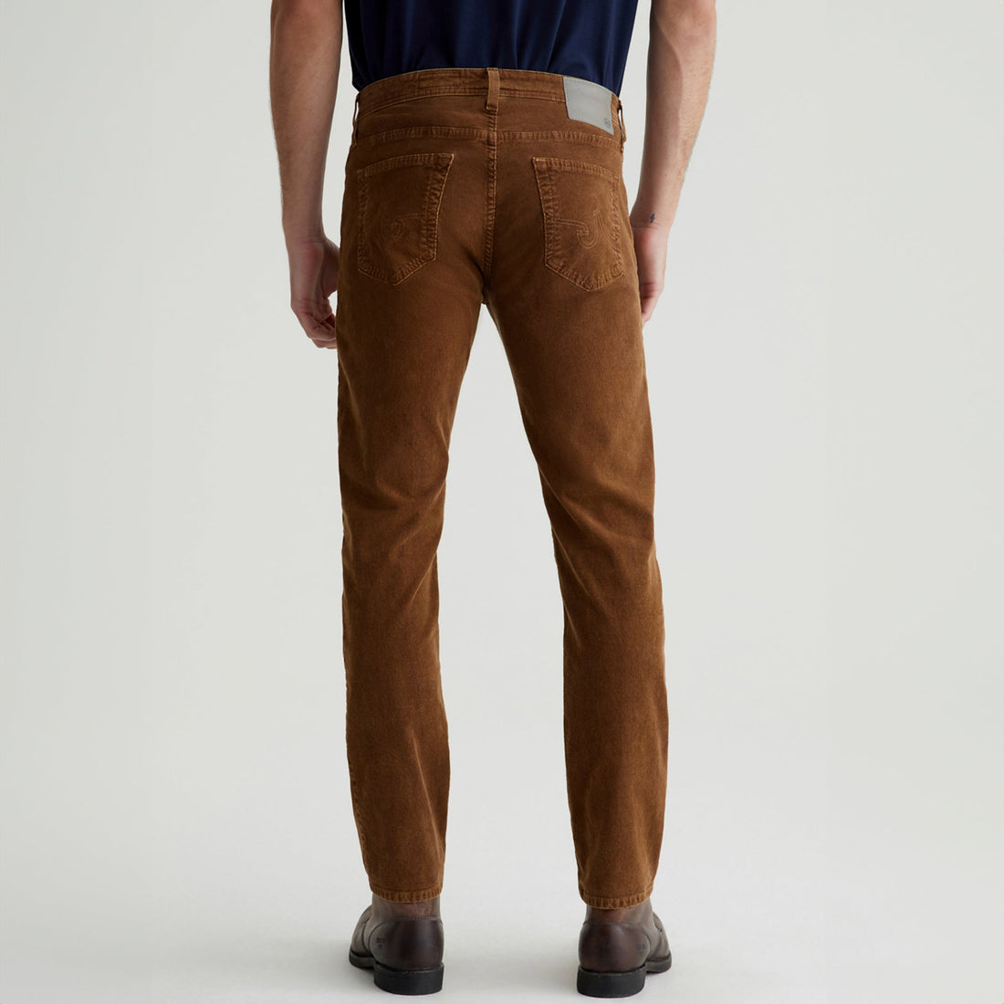 Sulfur Roasted Acorn Modern Slim Tellis Corduroy Pants - AG - Boutique Jacques Last Call