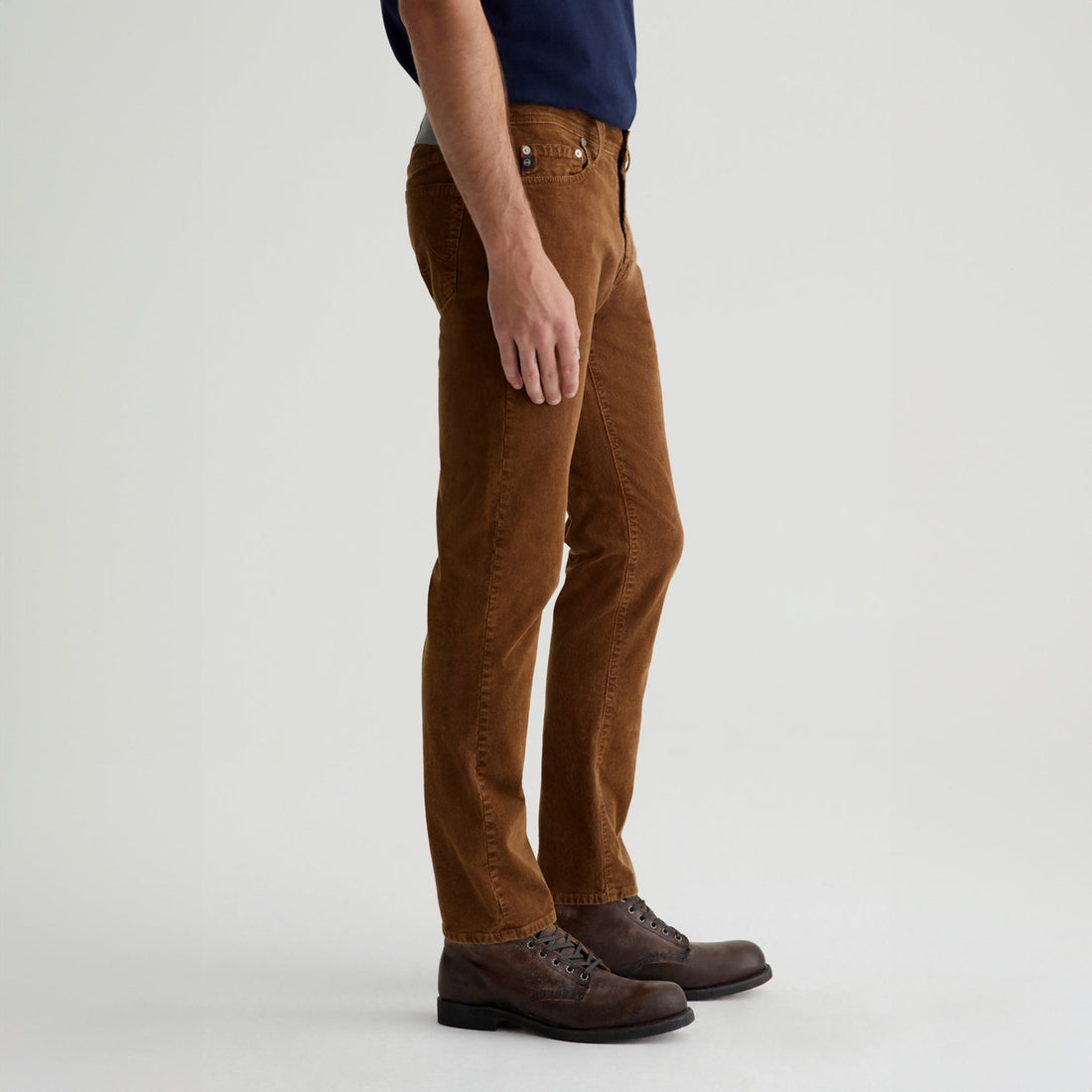 Sulfur Roasted Acorn Modern Slim Tellis Corduroy Pants - AG - Boutique Jacques Last Call