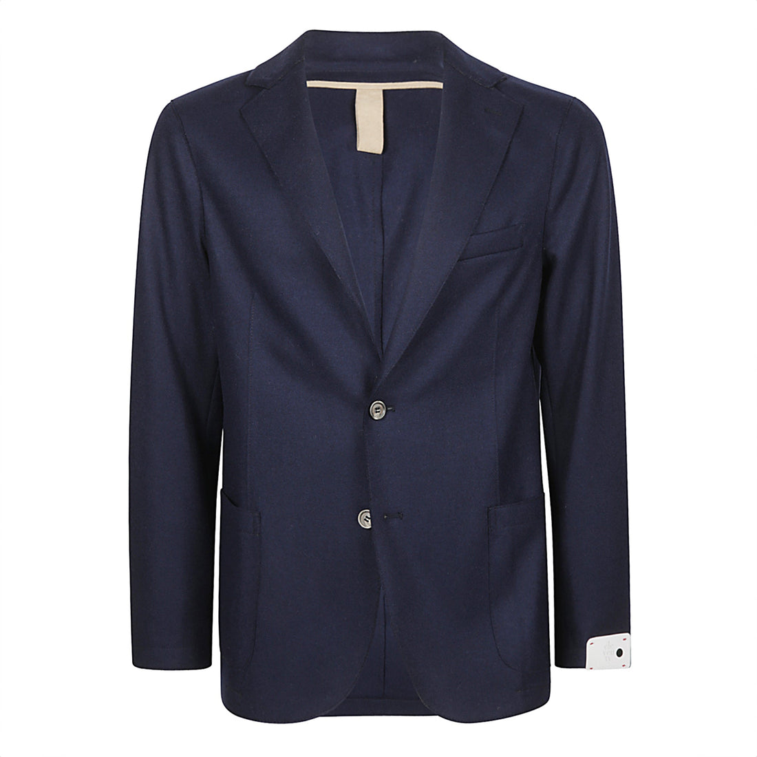 Navy Blue Wool-Blend Contemporary Sport Jacket - ELEVENTY - Boutique Jacques Last Call