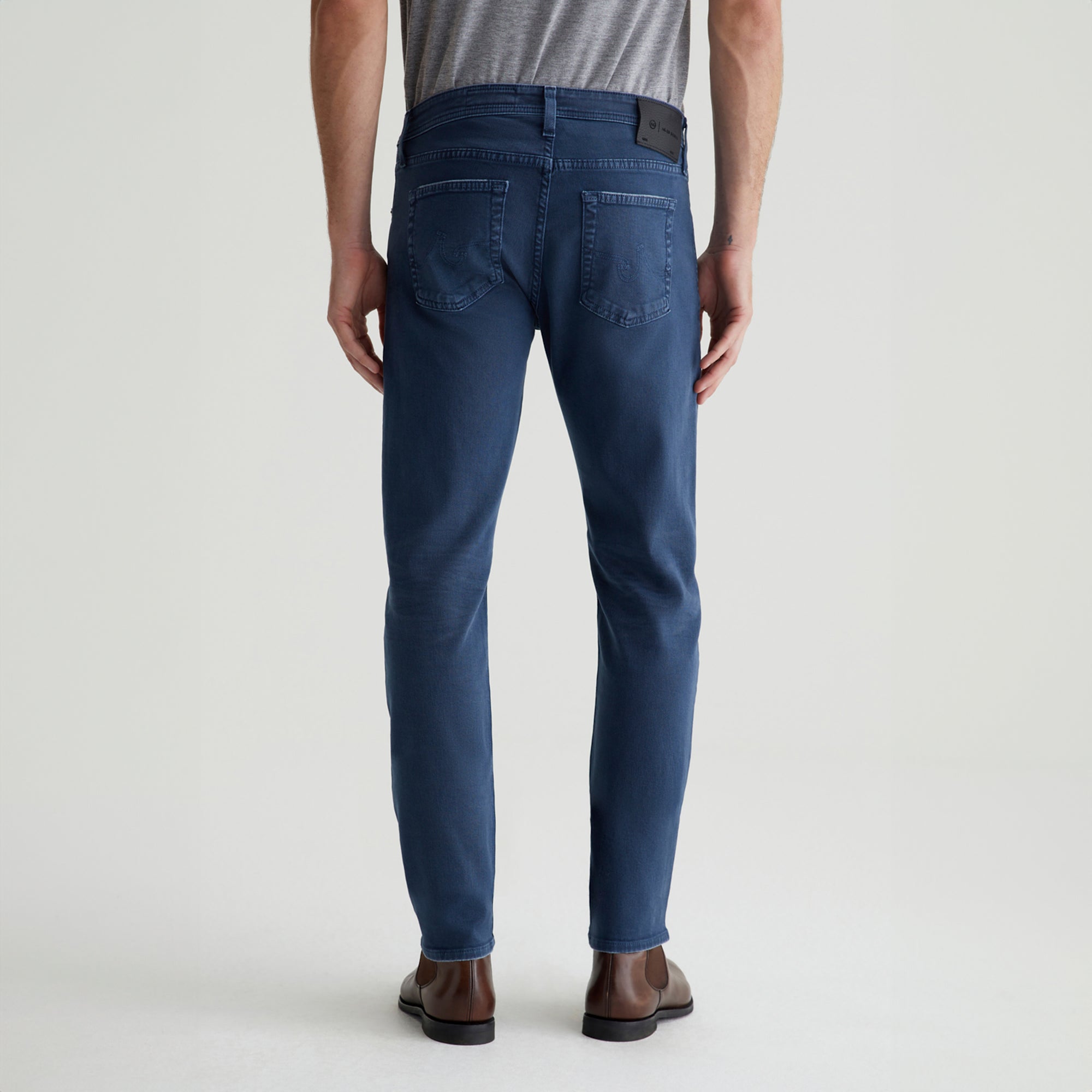 7 Years Sulfur Marine Haze Tellis Modern Slim Fit Mid-Wash Jeans - AG